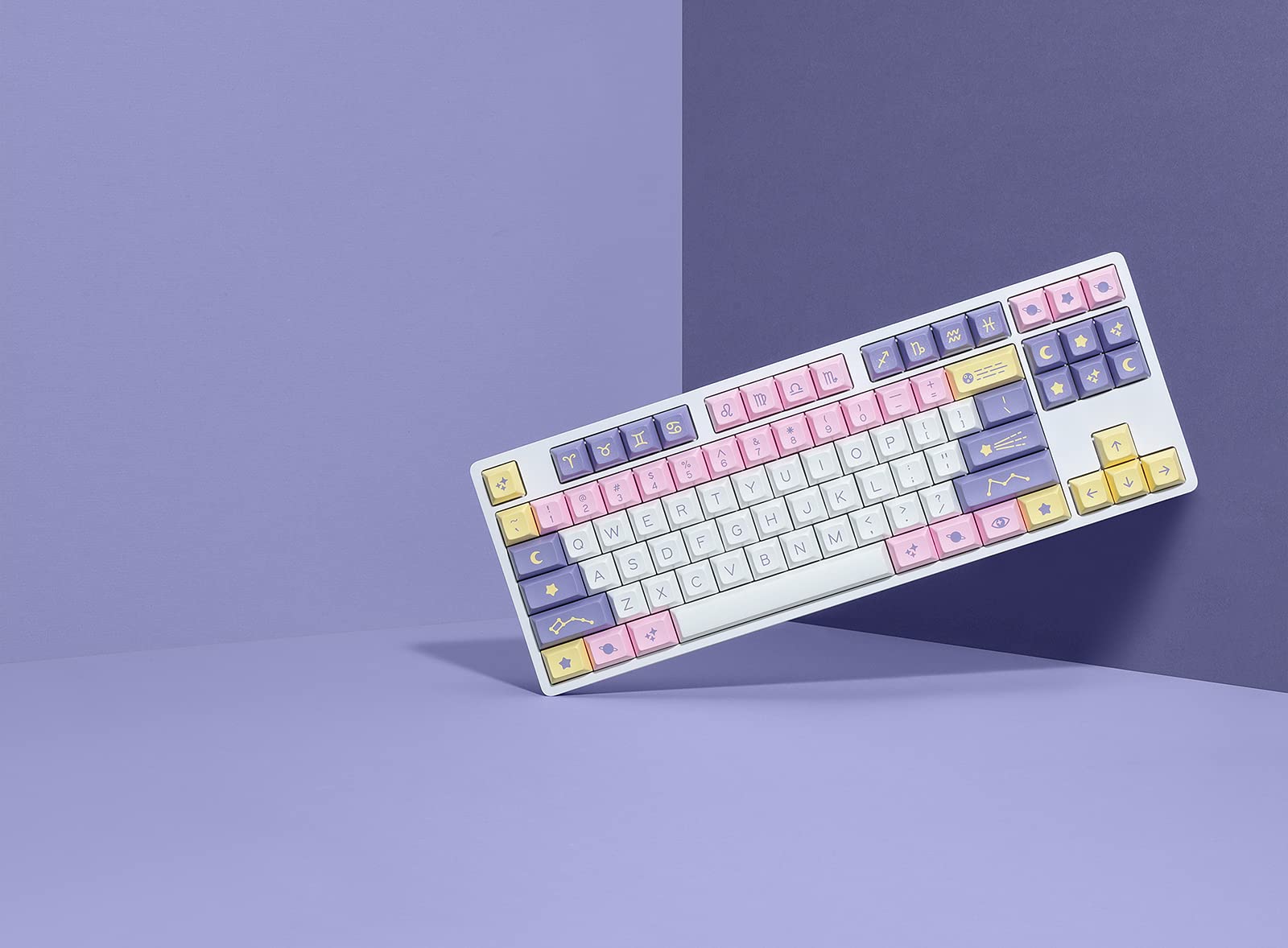 DROP DSA Astrolokeys Keycaps - ABS Doubleshot Legends, MX Style for Mechanical Keyboards, 104-key Kit Covers Tenkeyless and Fullsize Keyboards by Signature Plastics