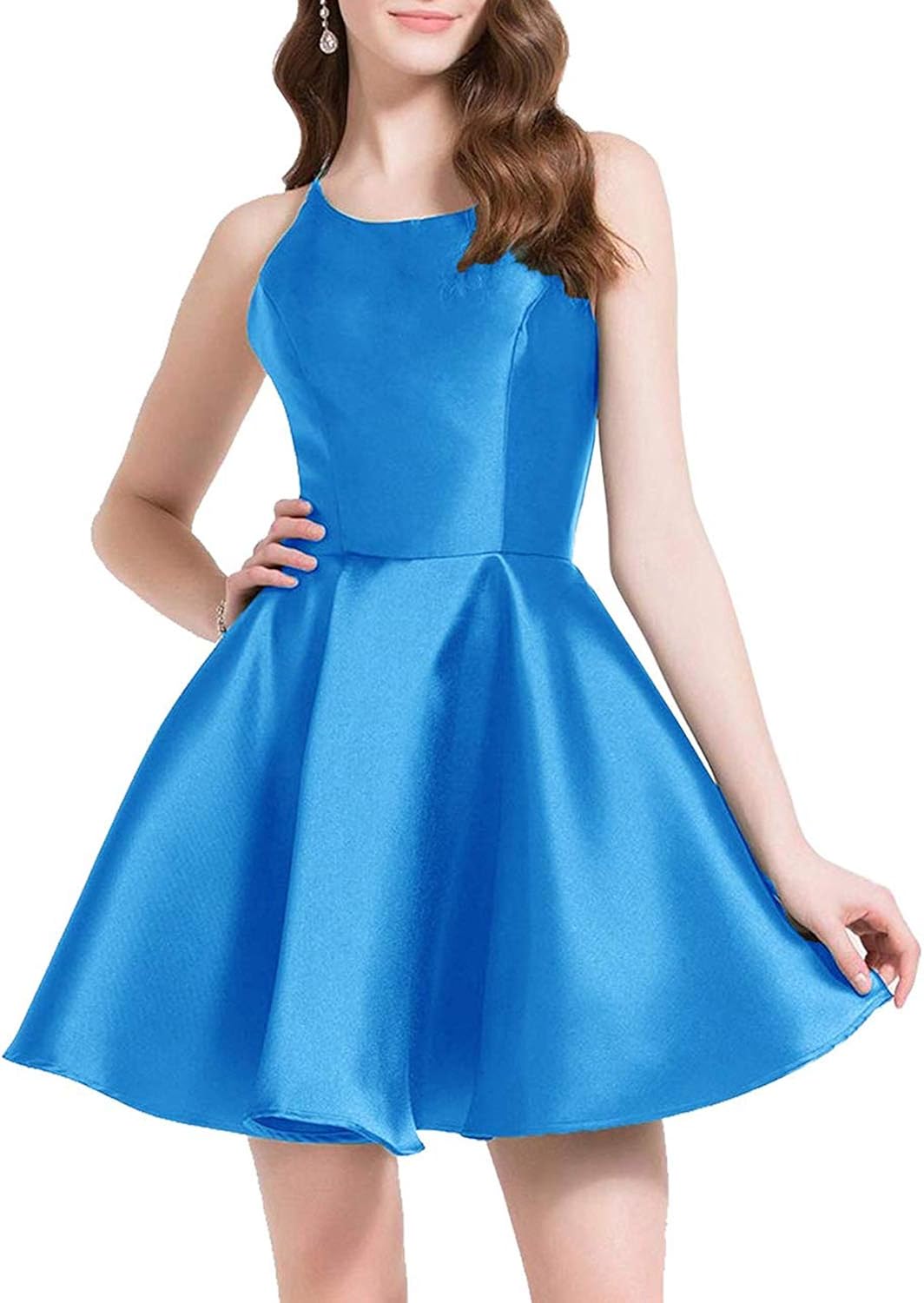 satin short dress styles