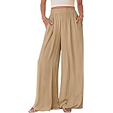 BTFBM Wide Leg Pants Woman Spring 2026 Pockets Loose Flowy Trousers Lounge Palazzo Pant Beach Vacation Clothes