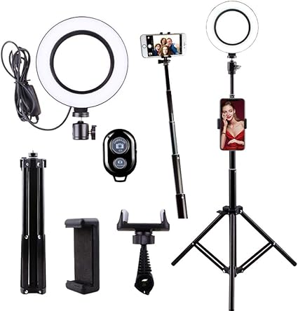 dlmpt aro de luz led con tripode de 160