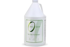 Zero Odor - Pet Odor Eliminator for strong odor, Eliminate Air & Surface Odors – Patented Molecular Technology Best For Carpet, Furniture, Beds Smell Great Again (128 Ounces)