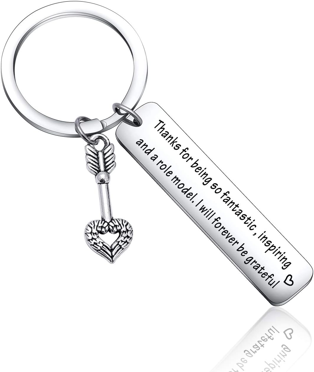 Boss Appreciation Gift Thank You Keychain for Boss Leader Mentor Friends Coworkers