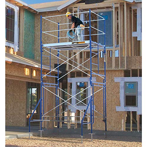 Metaltech SAFERSTACK Single Lift Scaffold Set 5ft. x 5ft. x 7ft