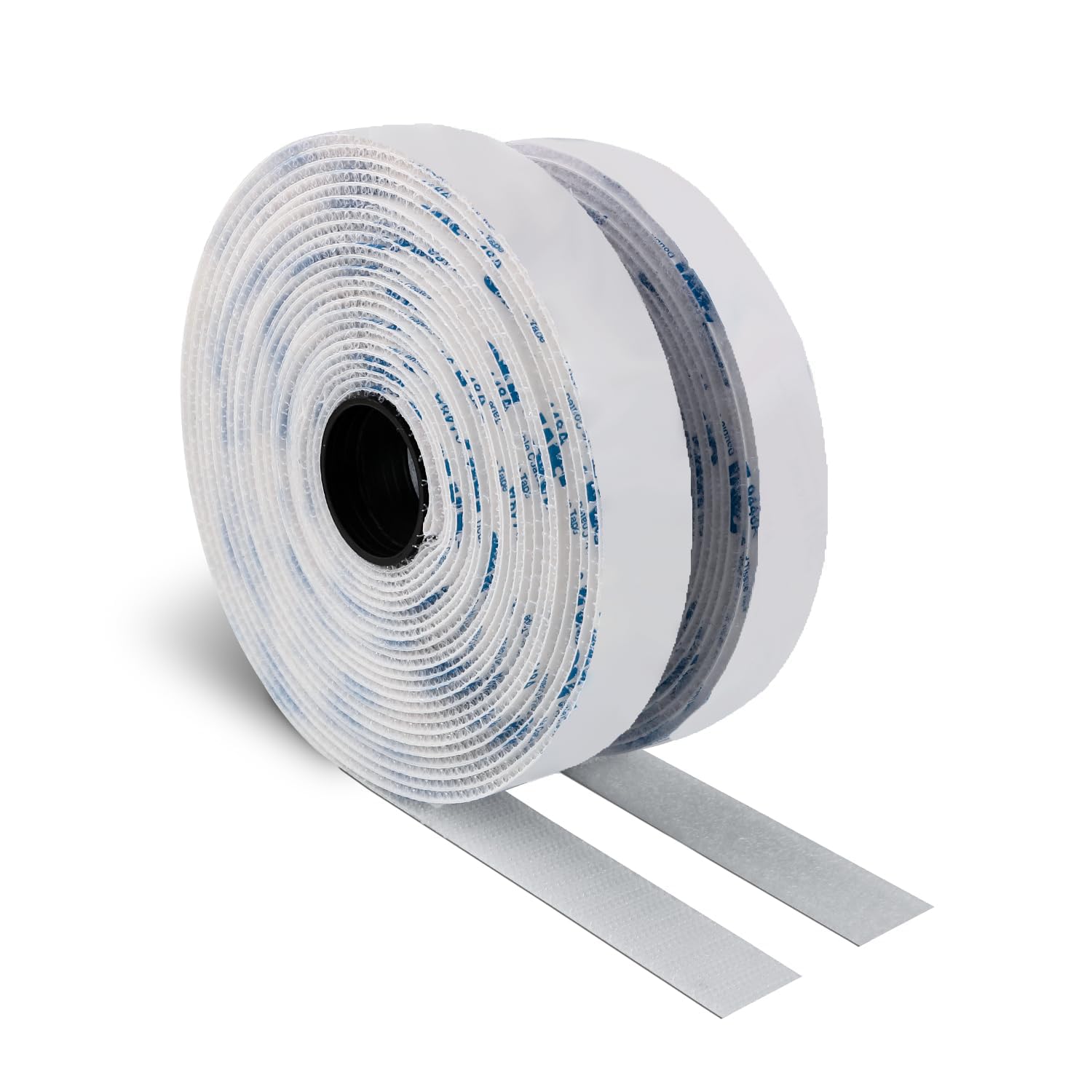 Photo 1 of 3M Hook and Loop Self Adhesive Tape 3/4" x 20Ft 9448A Sticky Back Interlocking Nylon Fabric Fastener Heavy Duty Adhesion Strip Tape White(9448AH)
