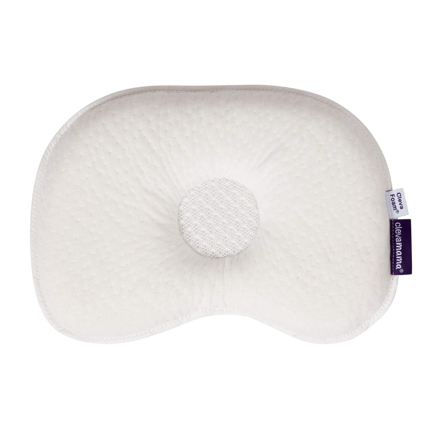 clevamama foam baby pillow