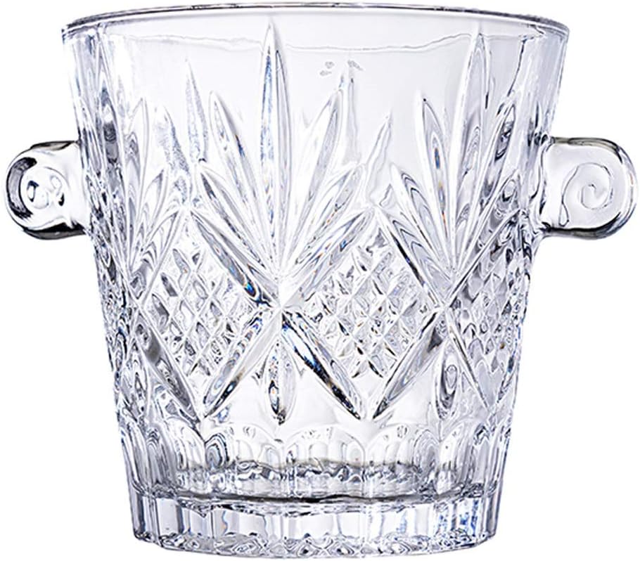 glass wine cooler bucket