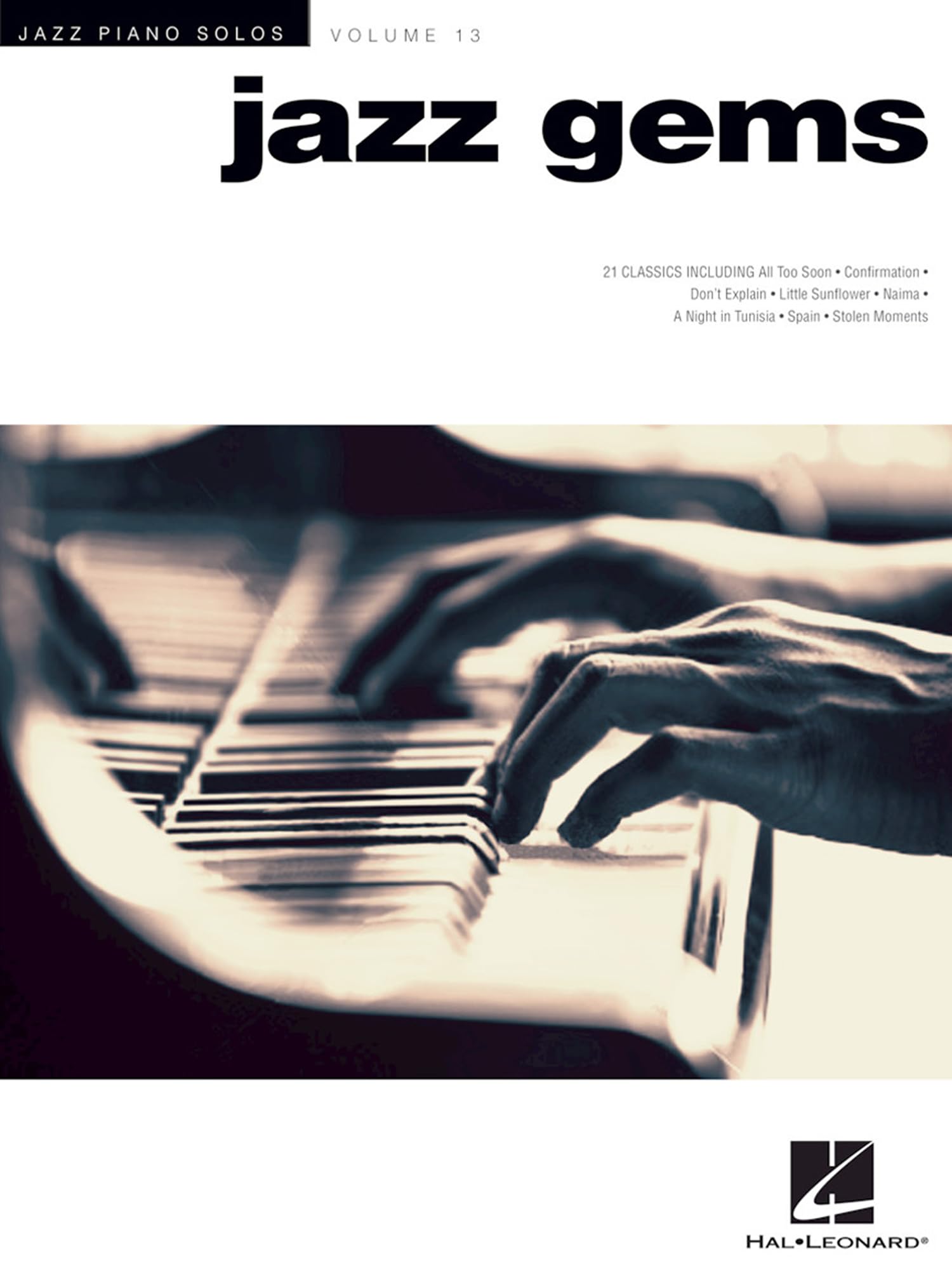 Jazz Piano Solo Series Vol 13 Jazz Gems Piano Book (Jazz Piano Solos (Numbered))