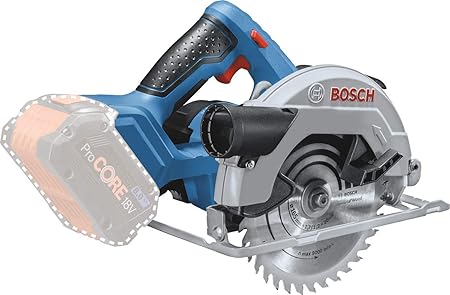 Bosch Professional 18v System Cordless Circular Saw Gks 18v 57 Saw Blade O 165 Mm Cutting Depth 57 Mm Without Batteries And Charger In A Box Amazon De Baumarkt