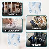 1ABOVE 2g Silica Gel Sachets 60 Desiccant Bags Moisture Absorber view 6