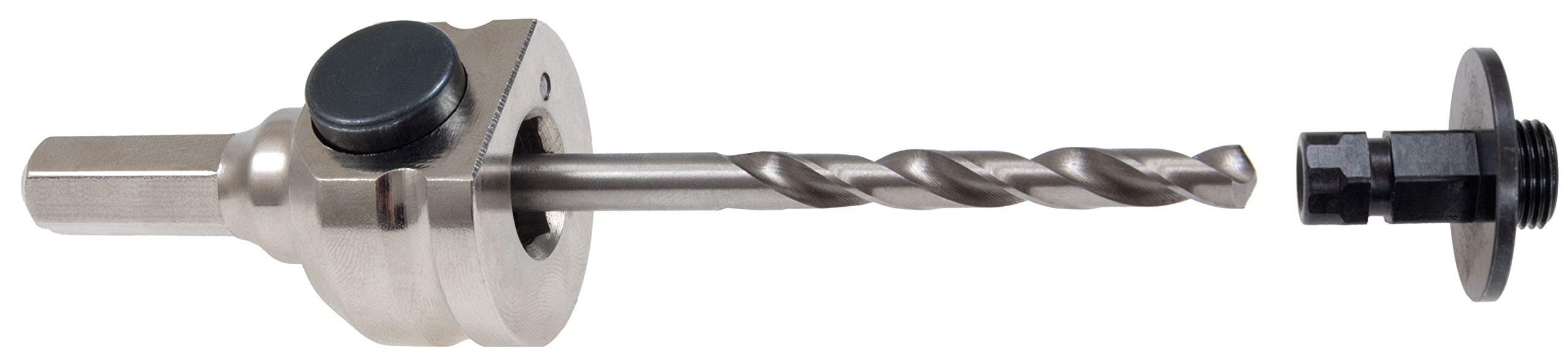 PROJAHN 68302 adaptor quick change hex shank sw 11 with 2 connection pieces and center drill for bi-metal hole saws