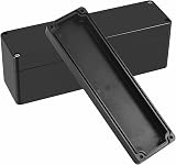 Qiwuhai Waterproof Junction Box 2 Pcs IP65 Black ABS 160x45x55mm view 5