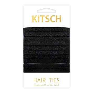 Amazon Com Kitsch 5 Piece Hair Ties Set Soft Knotted Elastic