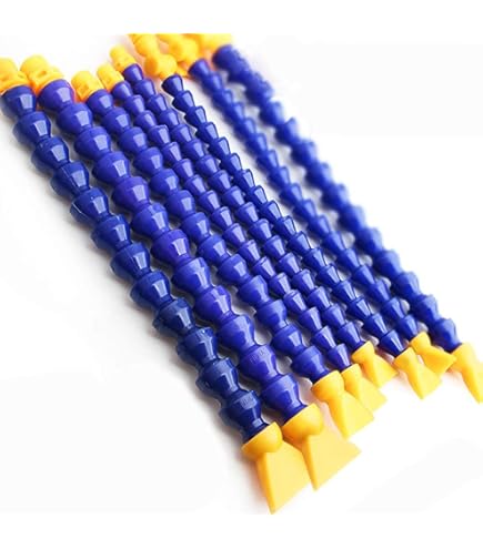 Adjustable Magnetic Base Coolant Hose – 1/4" Inlet, 1/2" Outlet, 300mm Long, Heat Resistant