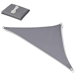 Jneaicn Shade Sail Waterproof Sun Canopy Triangle