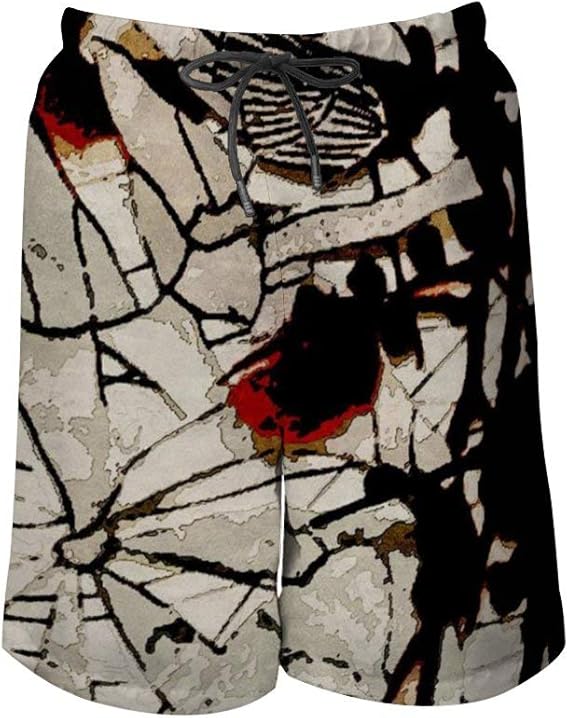 Amazon サーフパンツ メンズ ショーツ 水着 海水 海パン 通気速乾 メッシュインナー付き 水着と普段着両方 ゴムウェストビーチパンツ ショートパンツ 通販