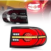 T T-ABC Mods Tail Lights for Toyota FJ cruiser 2006-2020 LED Taillights Assembly Modified Lamp (SMOKE)