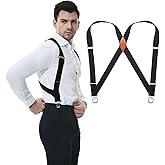 JTCMOJS Suspenders for Men Heavy Duty Belt