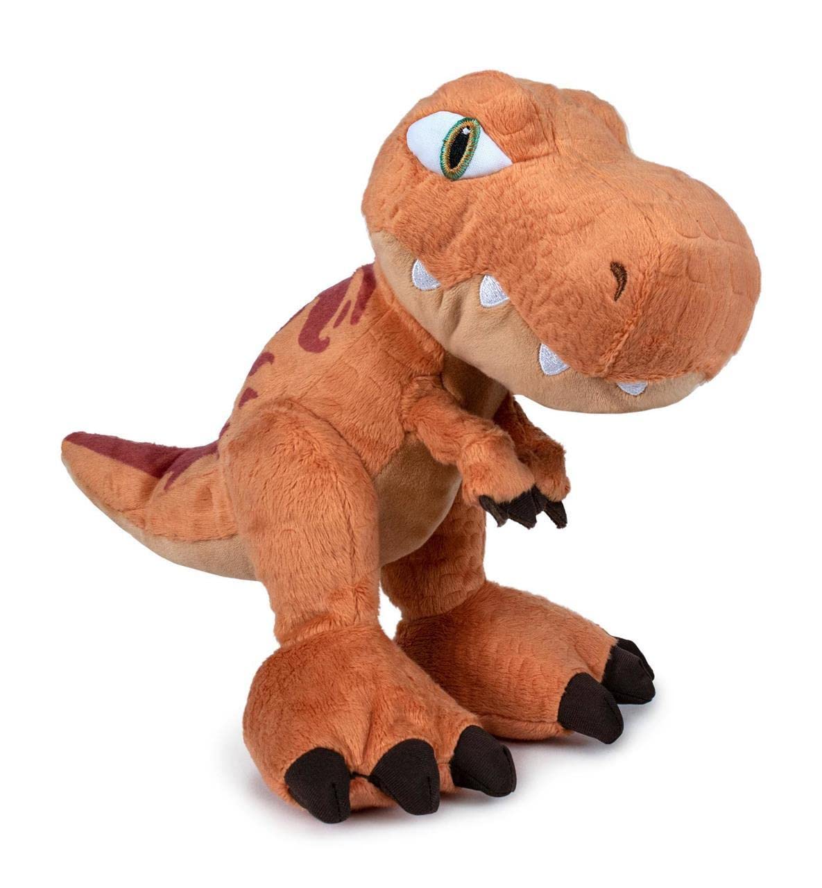Famosa Softies - Jurassic World Dinosaur Jurasic Giant 25 cm Plush Toy with Stand, Soft and Soft Doll, Jurassic Park Movie Fans and Children From 0 Years, (760021460), 760019373