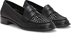 Vince Camuto Women's Calie Loafer Flat, Black, 5.5