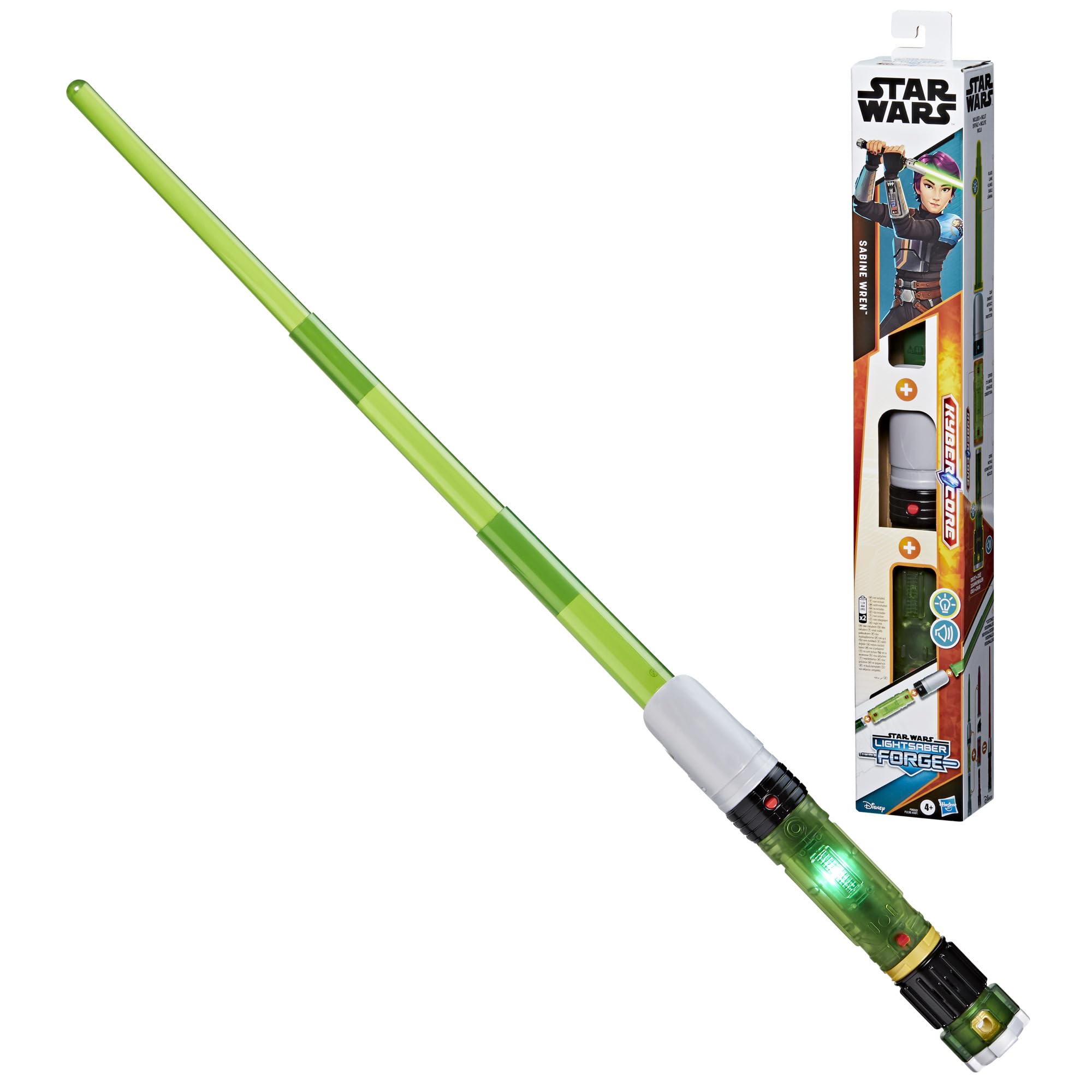 Star Wars Lightsaber Forge Ultimate Mandalorian Masterworks Darksaber Set