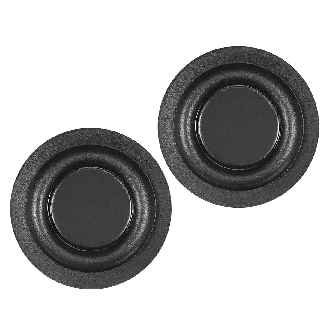 uxcell 30mm Dia. Speaker Passive Radiator Vibration Plate, Subwoofer Vibration Membrane, DIY Bass, Low Frequency 2pcs