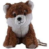 Akita Dog Crossbody Bag, Dog Shoulder Bag Messenger Bag, Cute Animals Plush Purse Novelty Bag with Zipper for Women