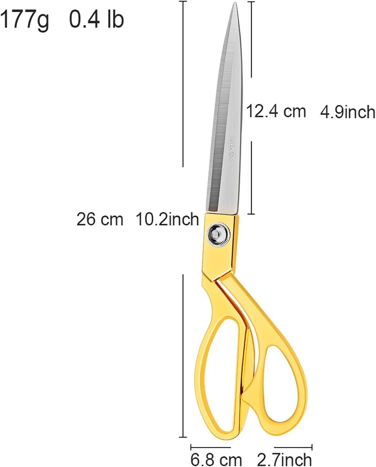 Heavy Duty Sewing Scissors 10 inch - Image 4