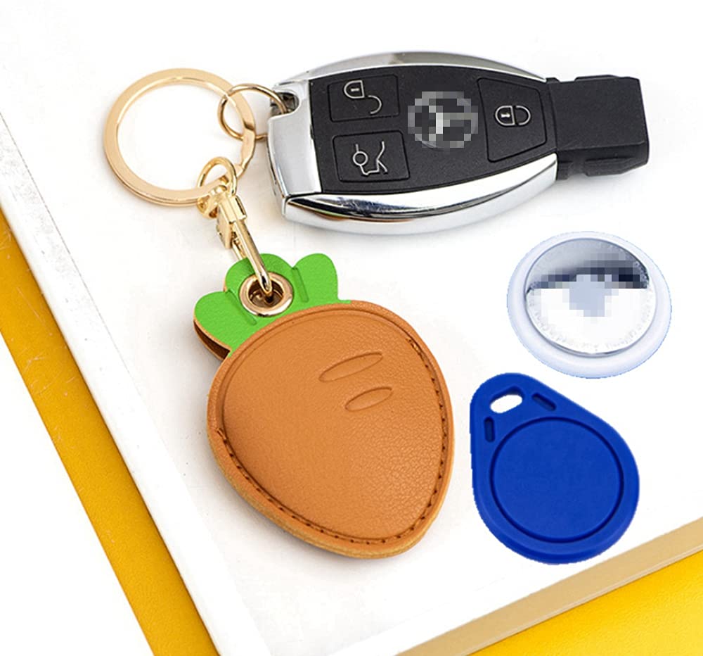 Tomcrazy 3in1 Cute Protective Case for Apple Airtag