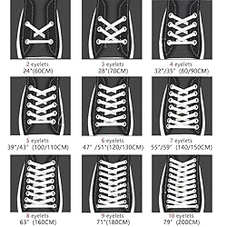 MOCATH 2 Pairs Flat Shoe laces Colorful Shoelaces