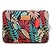 CoolBell 13.3 Inch Laptop Sleeve Case With Colorful Leaves Pattern Ultrabook Sleeve Macbook Bag For Macbook / Ultrabook Women/Men/Teens(Black)