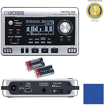 Boss Br 800 8 Track Digital Recorder With 1 Year Free Extended Warranty And Microfiber Digital