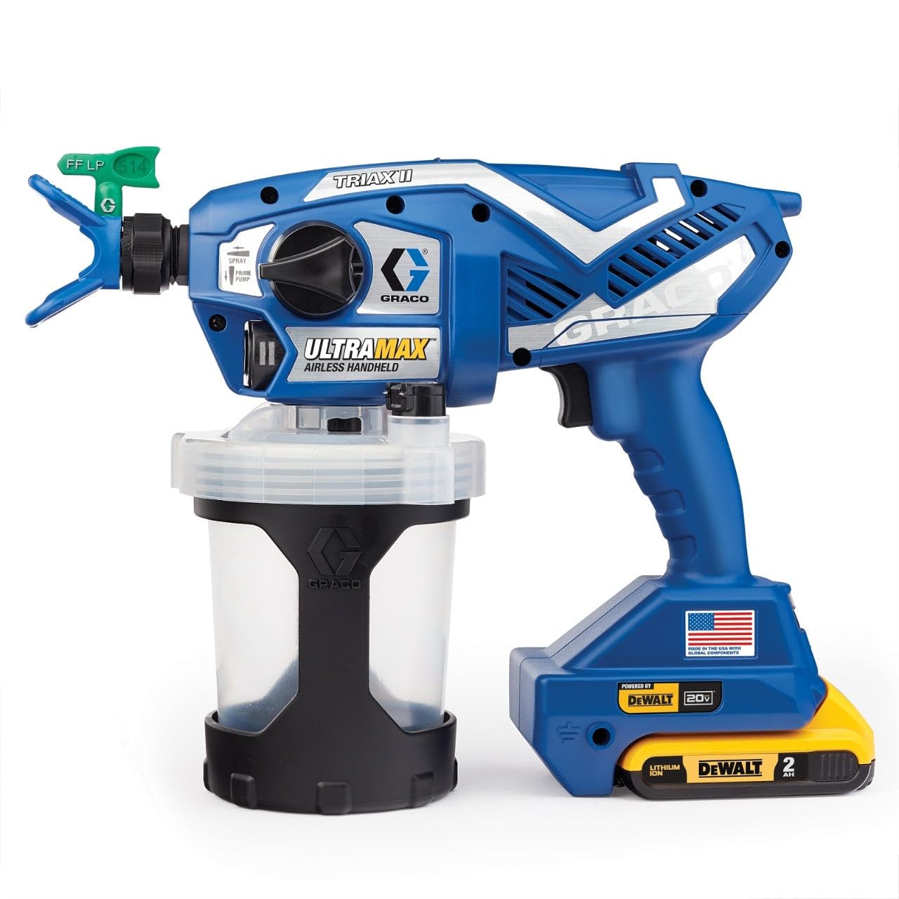 Pulverizador de pintura portátil sin aire inalámbrico Graco Ultra Max 17M367