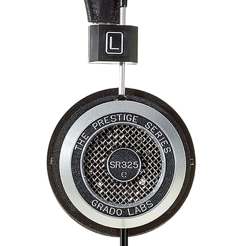 GRADO SR325e Stereo Headphones, Wired, Dynamic Drivers, Open Back