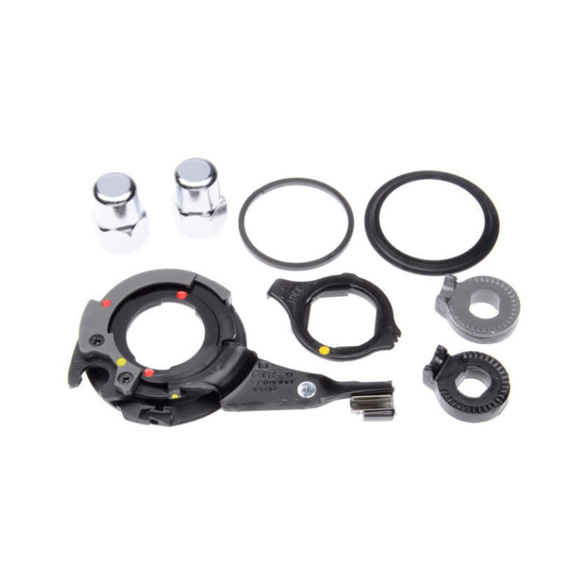 Shimano Nexus SM-8S31 fittings kit for 20deg / 38deg drop outs, black and grey (7R/7L)