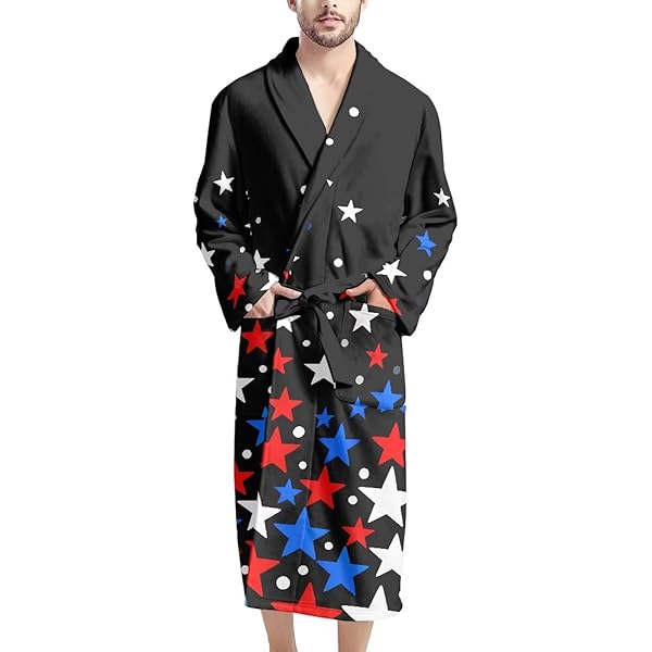 Amazon.com: doginthehole Mens Satin Robe 3D Cool Flame Design Silk