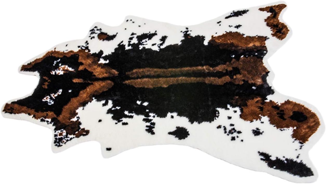 Picturesque Cow Rugs Anti-Skid Area Rug Dining Room Carpet Bedroom Floor Mat