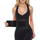 YIANNA Waist Trainer Belt for Women Waist Trimmer Weight Loss Workout Fitness Back Support Belts