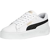 Puma Womens Smash V3 Platform Lace Up Sneakers Shoes Casual