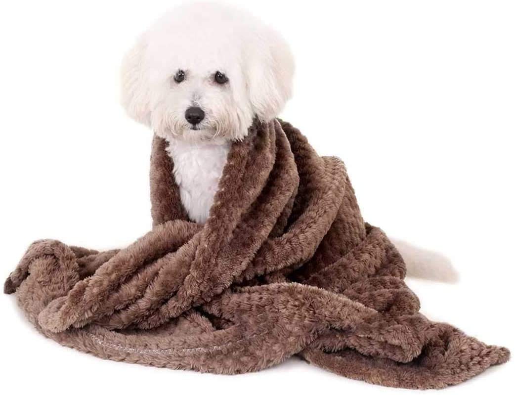 Petslover Pet Blanket Breathable Soft Fleece Blanket Dog Throw Blanket