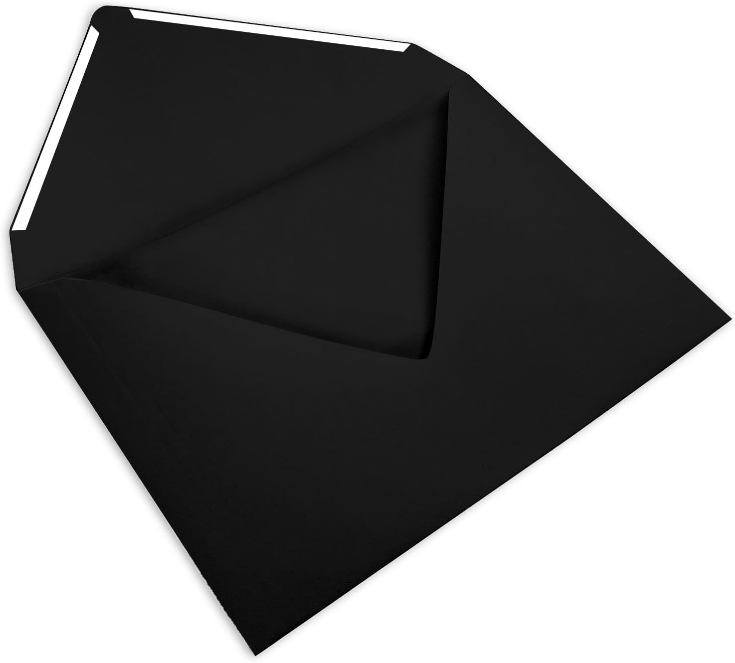 Darling Souvenir A1 Black Invitation Envelopes (3 5/8 x 5 1/8) Euro V-Flap 80 LBS Self-Adhesive Perfect for Weddings Birthday - Image 5