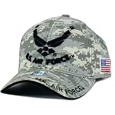 US AIR FORCE Hat USAF Officially Licensed Veteran Military Baseball Cap