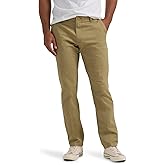 Lee Men's Extreme Motion Flat Front Slim Straight Pant