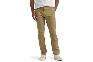Lee Men's Extreme Motion Flat Front Slim Straight Pant