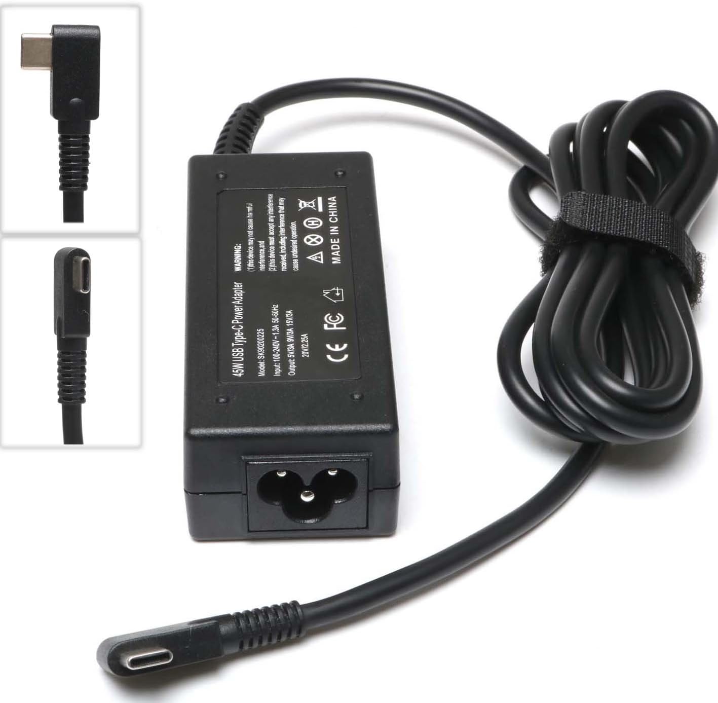 45W USB Type C AC Adapter for HP Spectre x360 13 Elite x2 Spectre x2 12-a001dx 12-a001tu Lenovo Yoga 720 910 ThinkPad X1 Yoga5 Pro 4X20E75132 4X20E75135 00HM651 Mobile Telephone AC Wall Charger