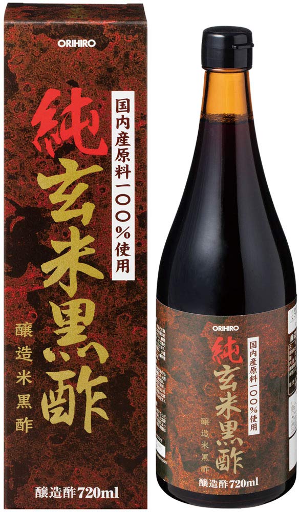 ORIHIRO(オリヒロ) 純玄米黒酢 720ml商品画像