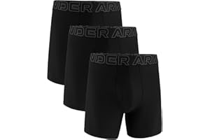 Under Armour Mens Tech Boxerjock 6-inch Multipack