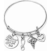 Infinity Collection Nurse Bracelet, Nurse Charm Bracelet Makes Perfect Nurse Gifts