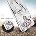 Townshop LG V20 Case, Hard Rubber Impact Dual Layer Shockproof Silicone Bumper Case for LG V20 - Marble