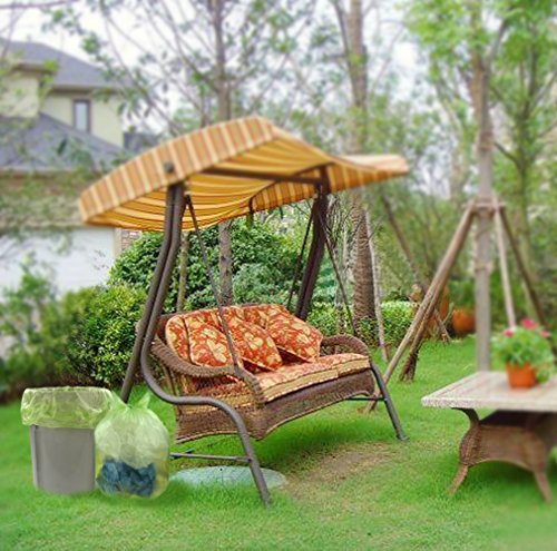 Kekow Large Trash Bags for Kitchen, 18 Gallon, 85 Counts - Thumbnail 4
