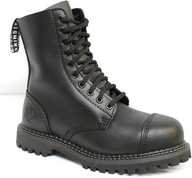 military style steel toe boots